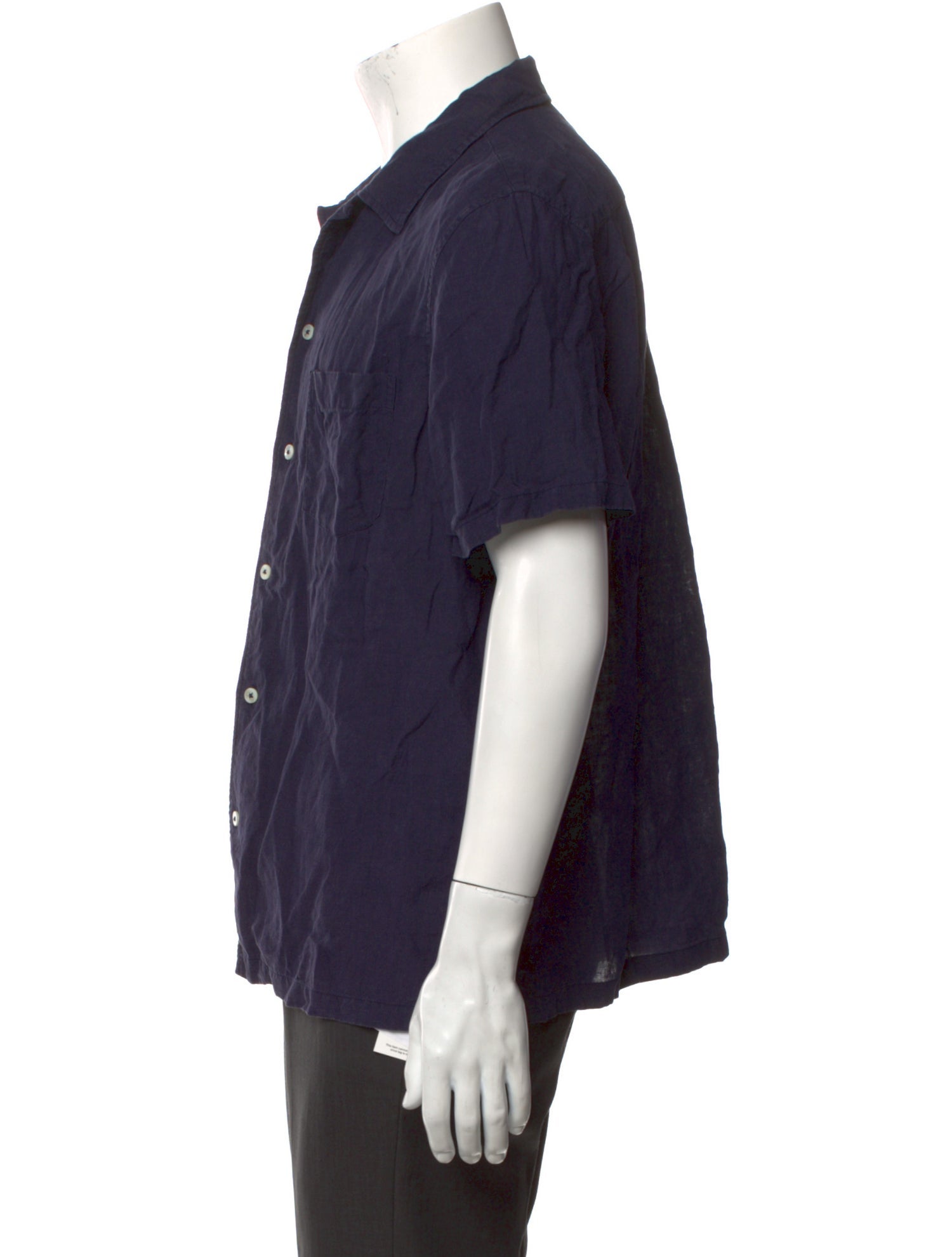 De Bonne Facture Linen Short Sleeve Shirt