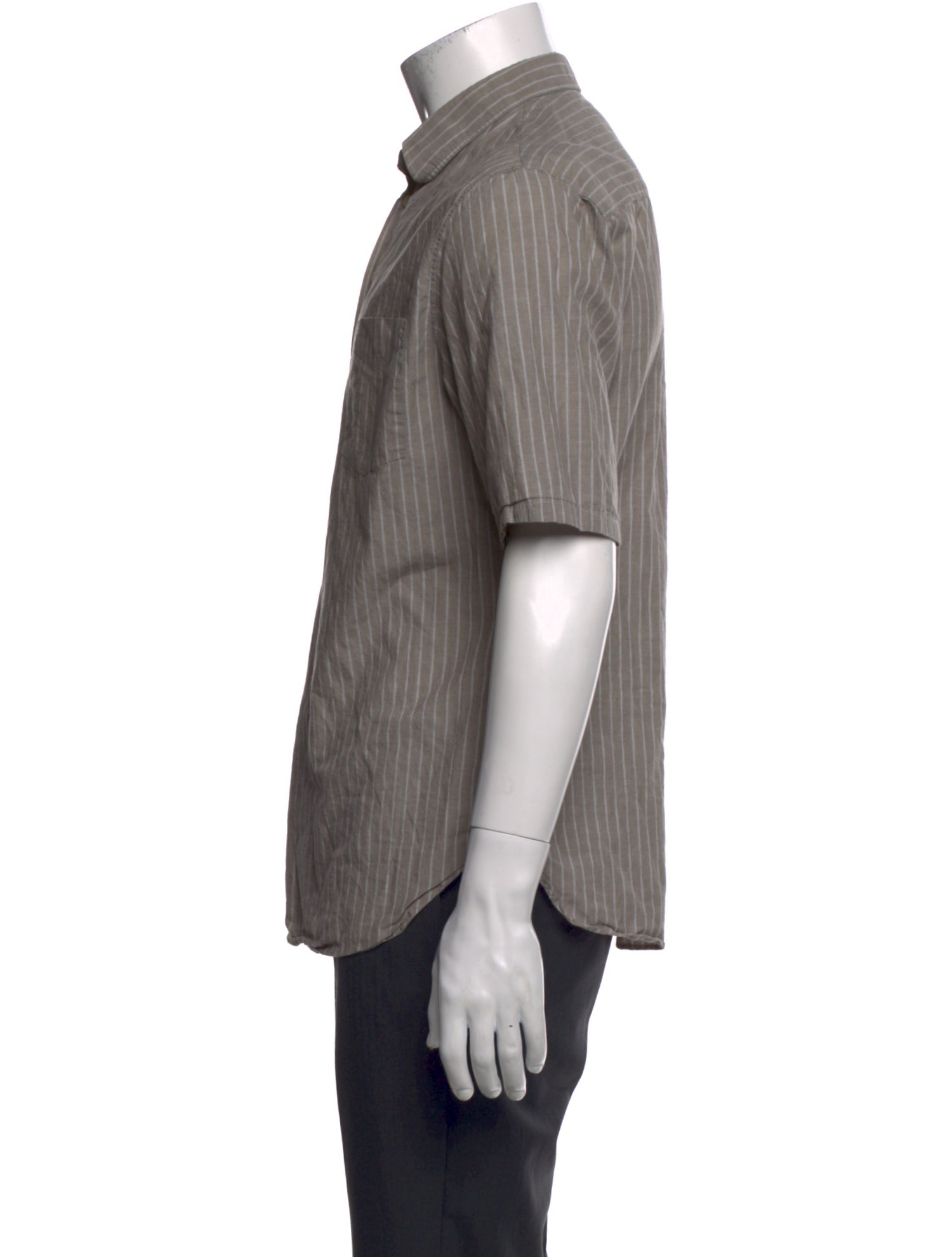 De Bonne Facture Striped Short Sleeve Shirt