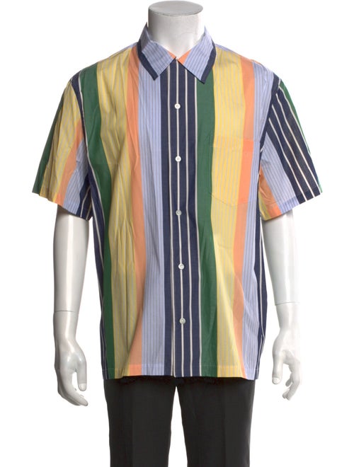 De Bonne Facture Striped Short Sleeve Shirt