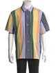 De Bonne Facture Striped Short Sleeve Shirt