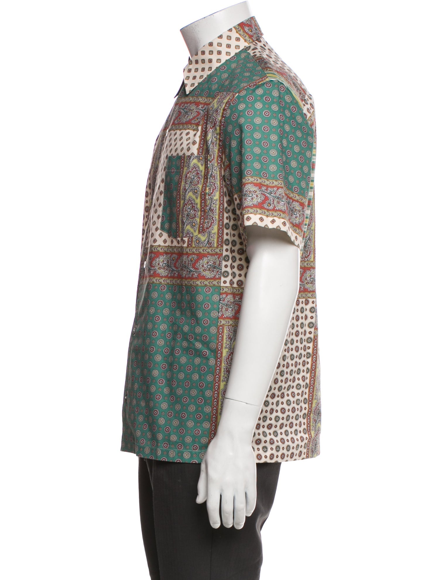 De Bonne Facture Printed Short Sleeve Shirt