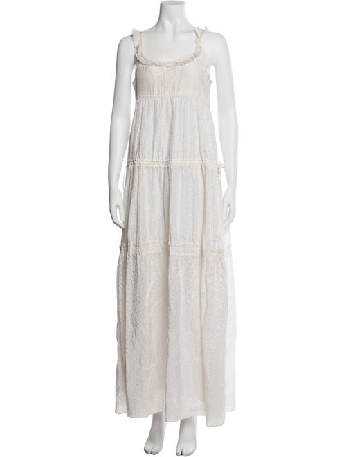 Diesel Black Gold Silk Long Dress