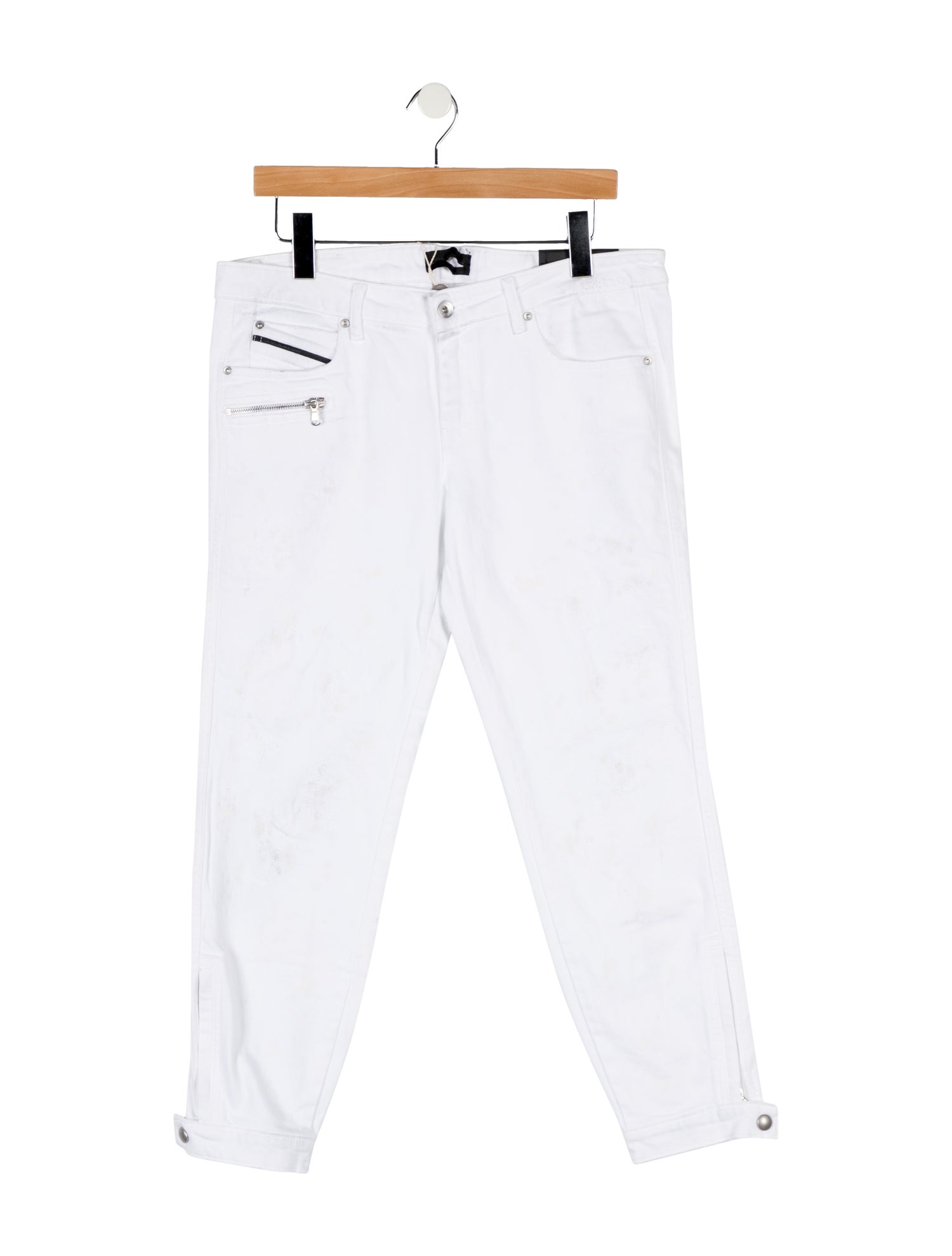 Diesel Black Gold Mid-Rise Straight Leg Jeans