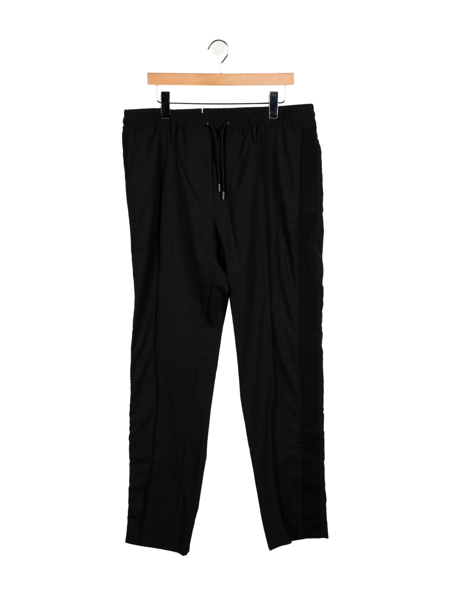 Diesel Black Gold Virgin Wool Straight Leg Pants