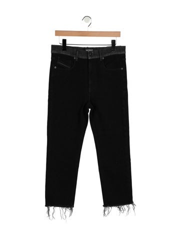 Diesel Black Gold Jeans High-Rise Straight Leg S