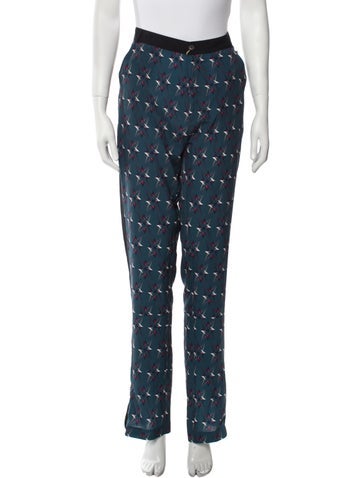 Diesel Black Gold Pants Printed Straight Leg Us8, It44 | M