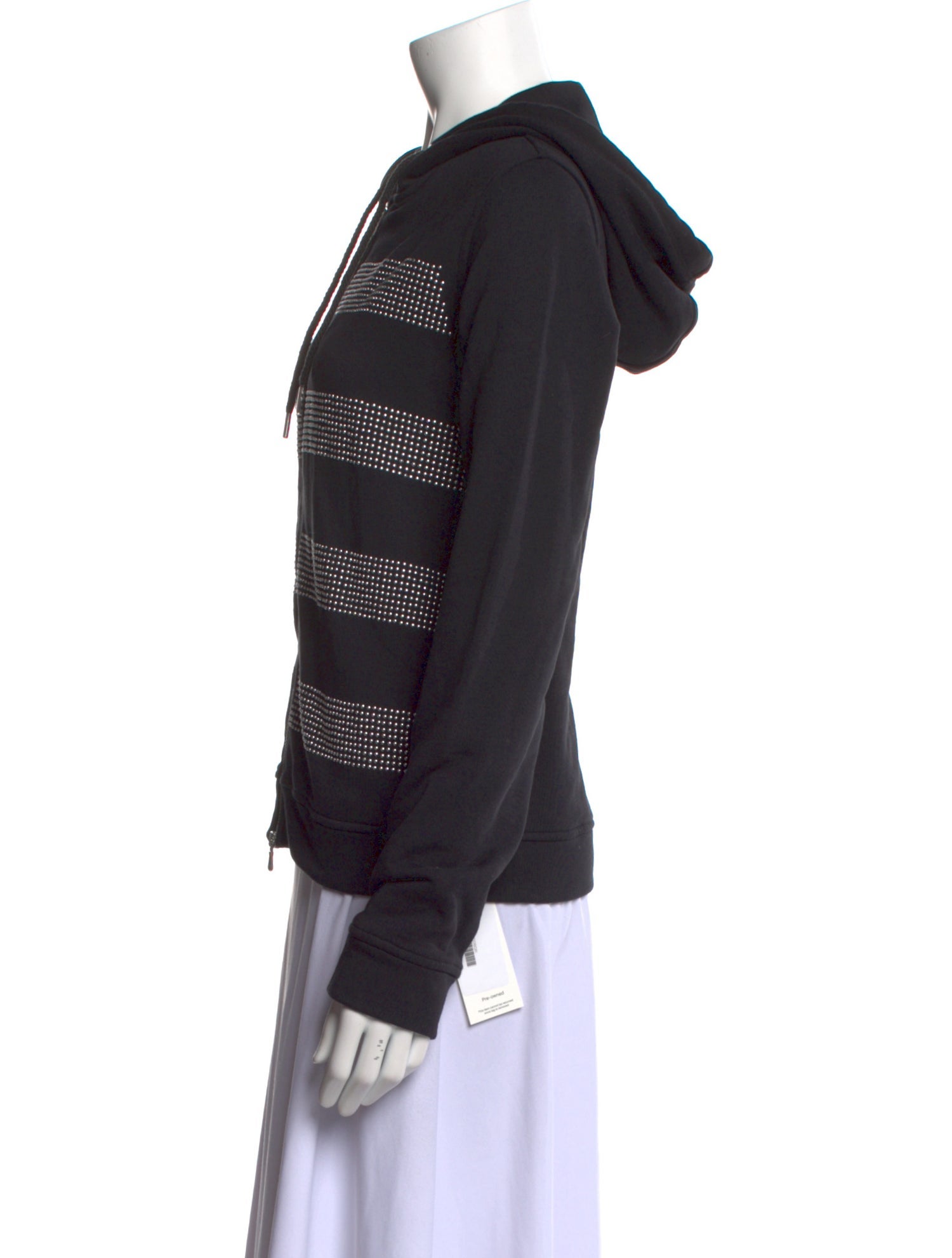 Diesel Black Gold Striped V-Neck Sweater