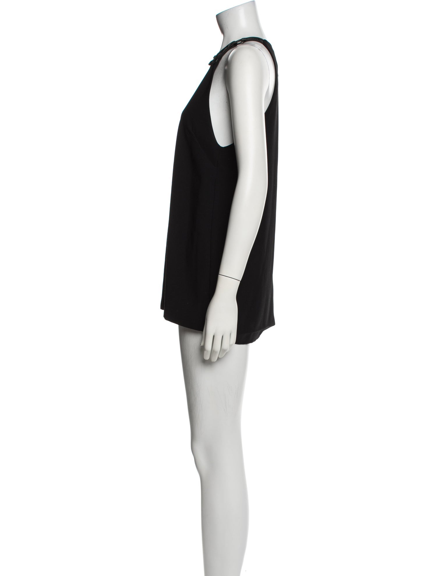 Diesel Black Gold Scoop Neck Mini Dress