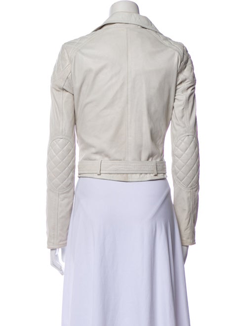 Diesel Black Gold Lamb Leather Biker Jacket