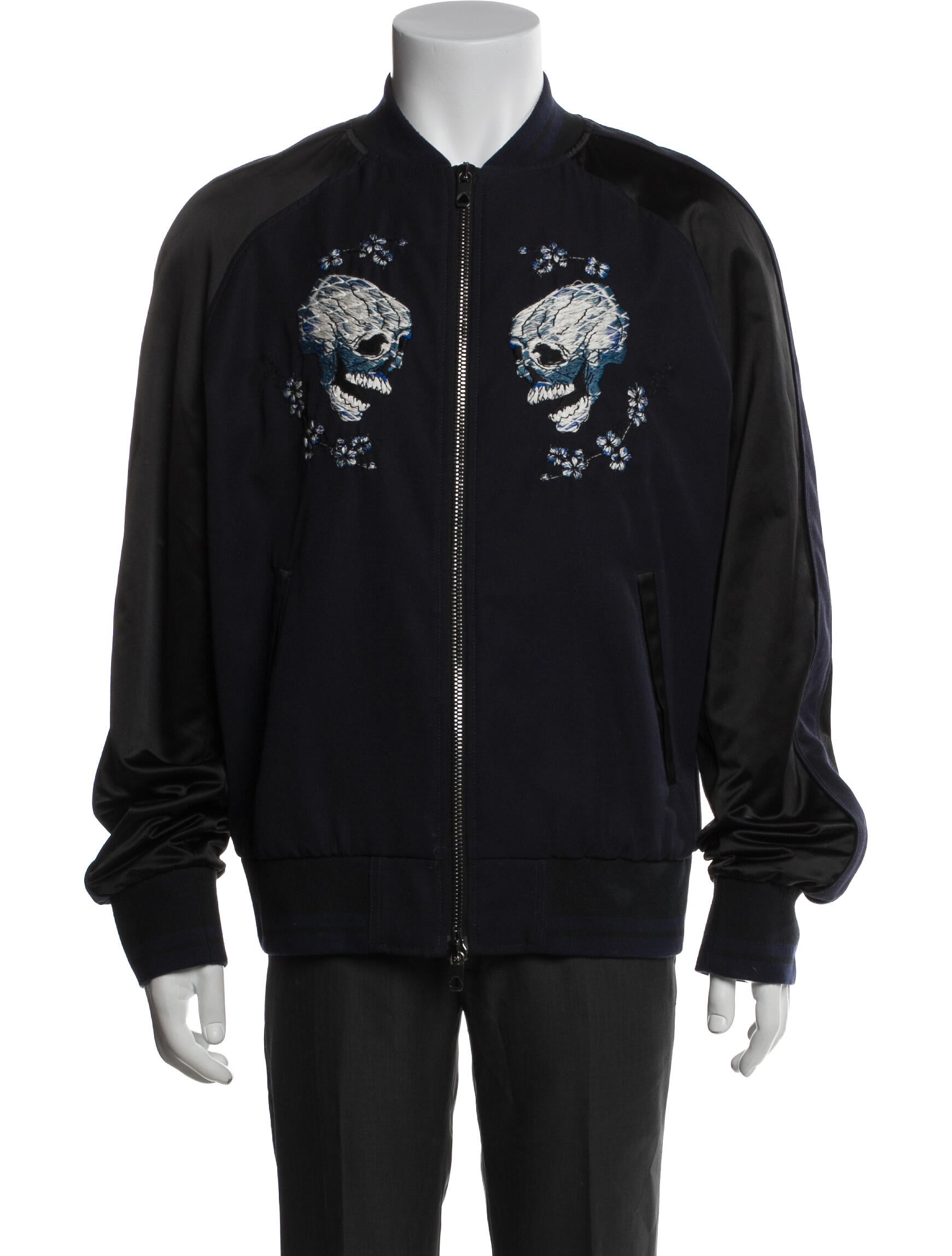 Diesel Black Gold Graphic Print Bomber Jacket