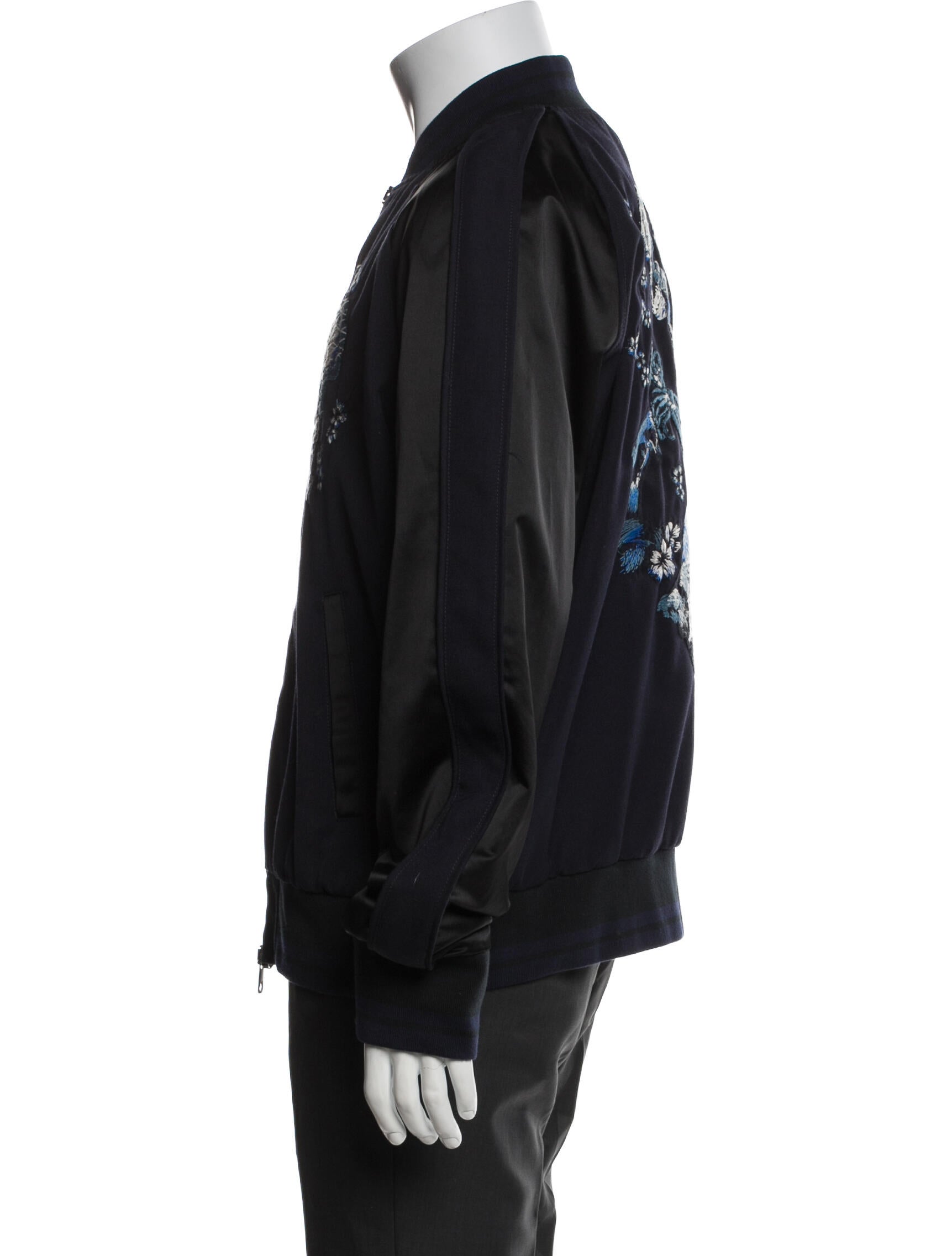 Diesel Black Gold Graphic Print Bomber Jacket