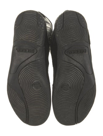 Diesel Leather Rain Boots