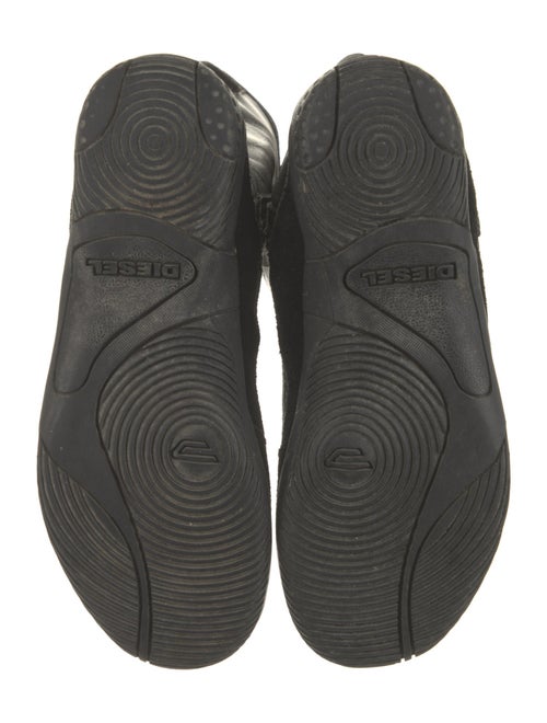 Diesel Leather Rain Boots