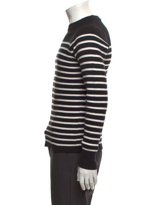 Diesel Black Gold Striped Crew Neck Pullover