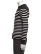 Diesel Black Gold Striped Crew Neck Pullover