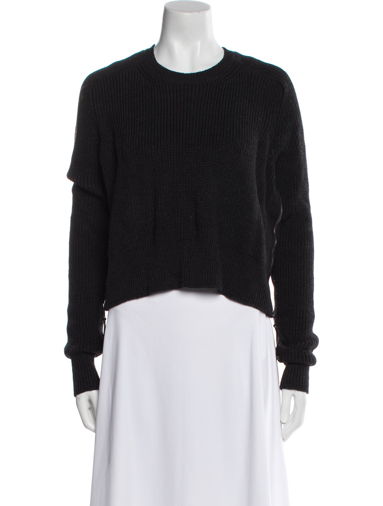 Diesel Black Gold Merino Wool Crew Neck Sweater