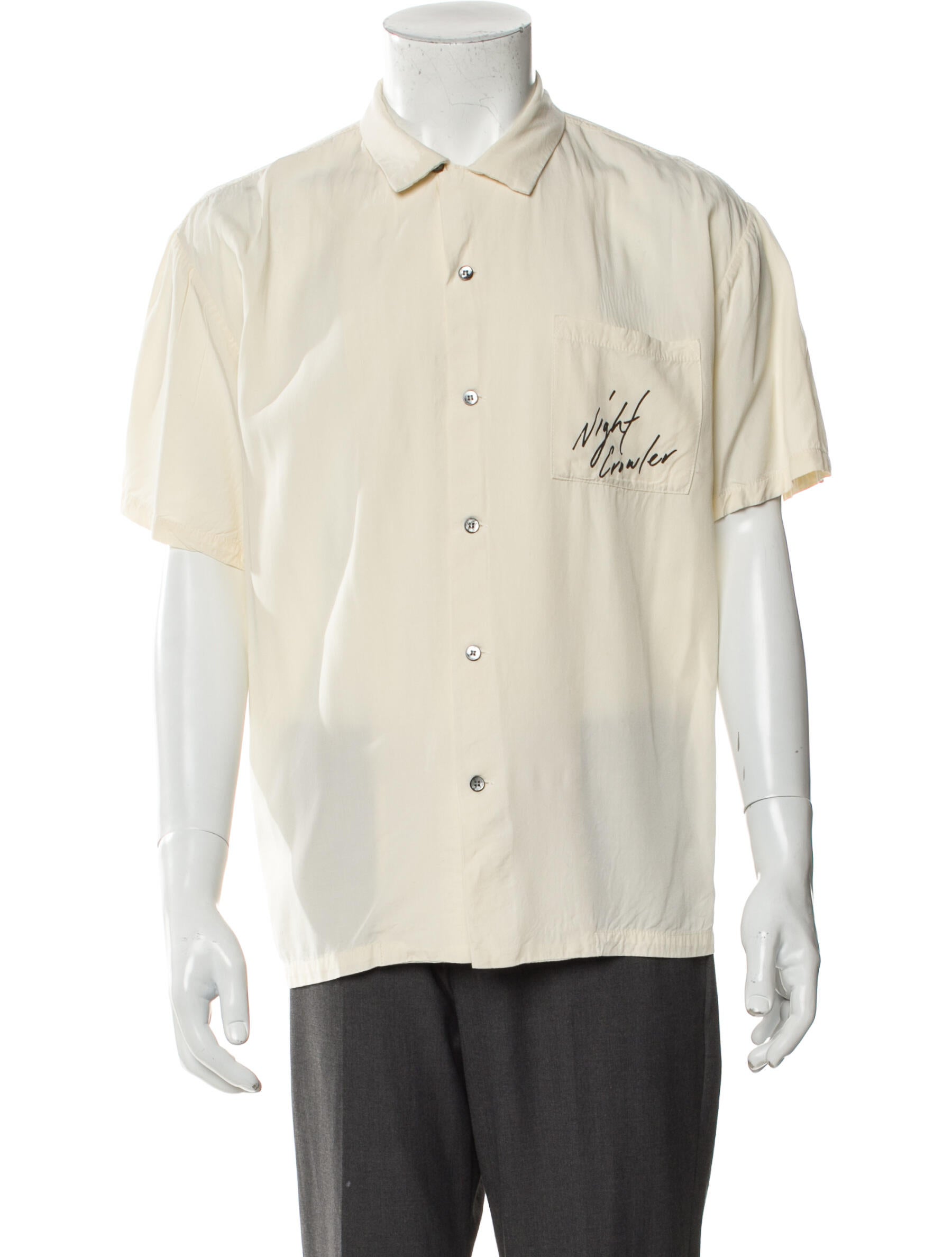 Double Rainbouu Graphic Print Short Sleeve Shirt