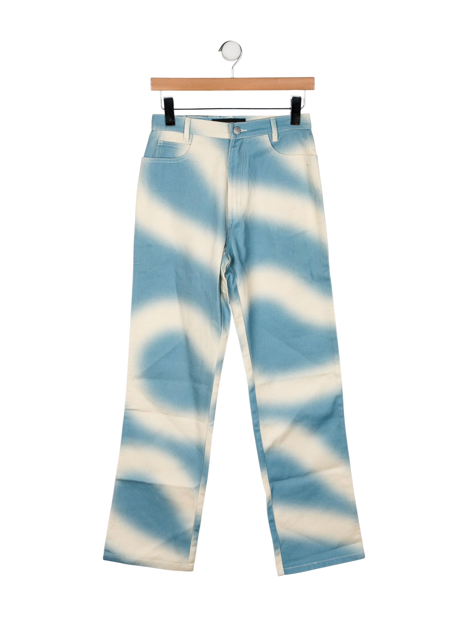 Double Rainbouu High-Rise Straight Leg Jeans