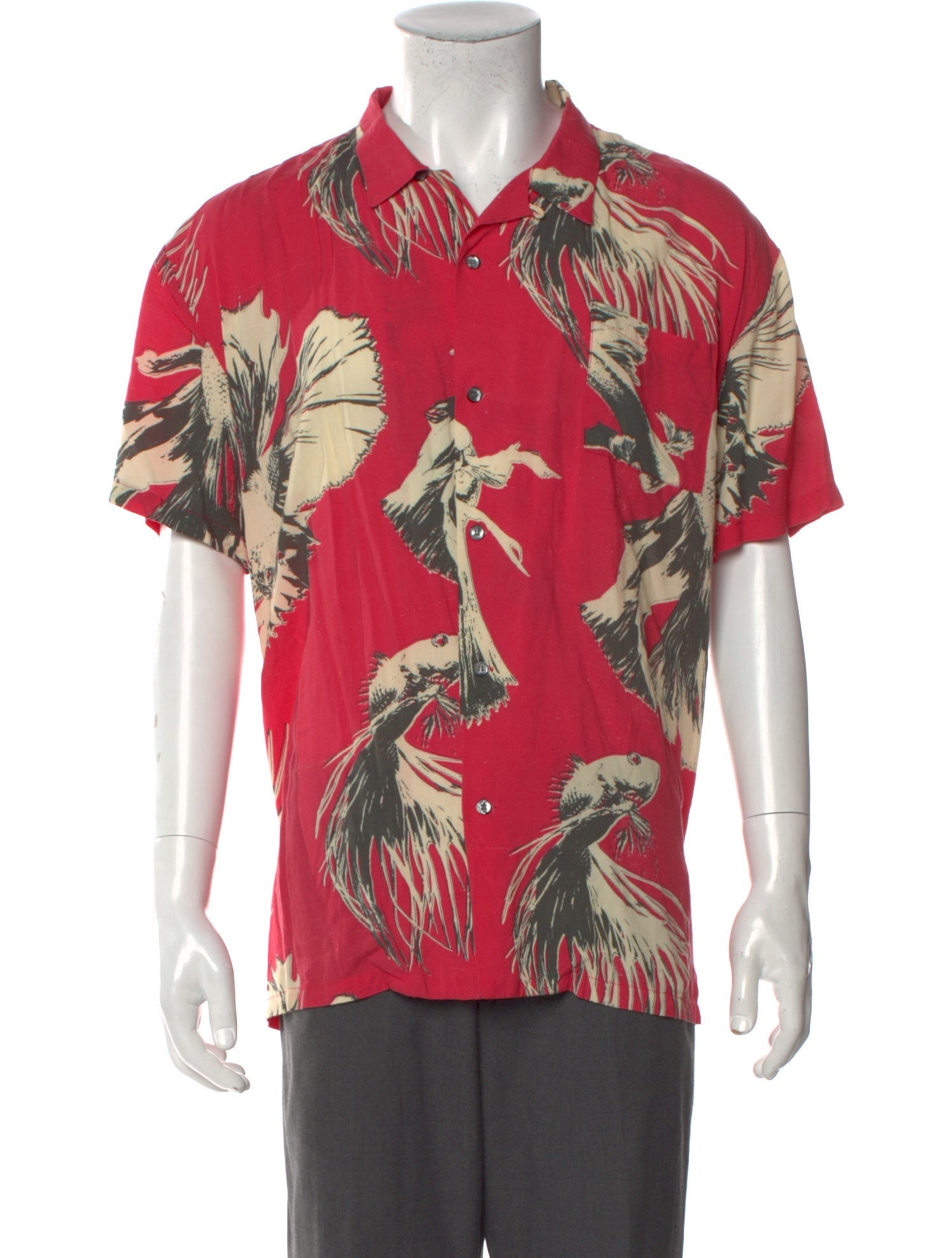 Double Rainbouu Printed Short Sleeve Shirt