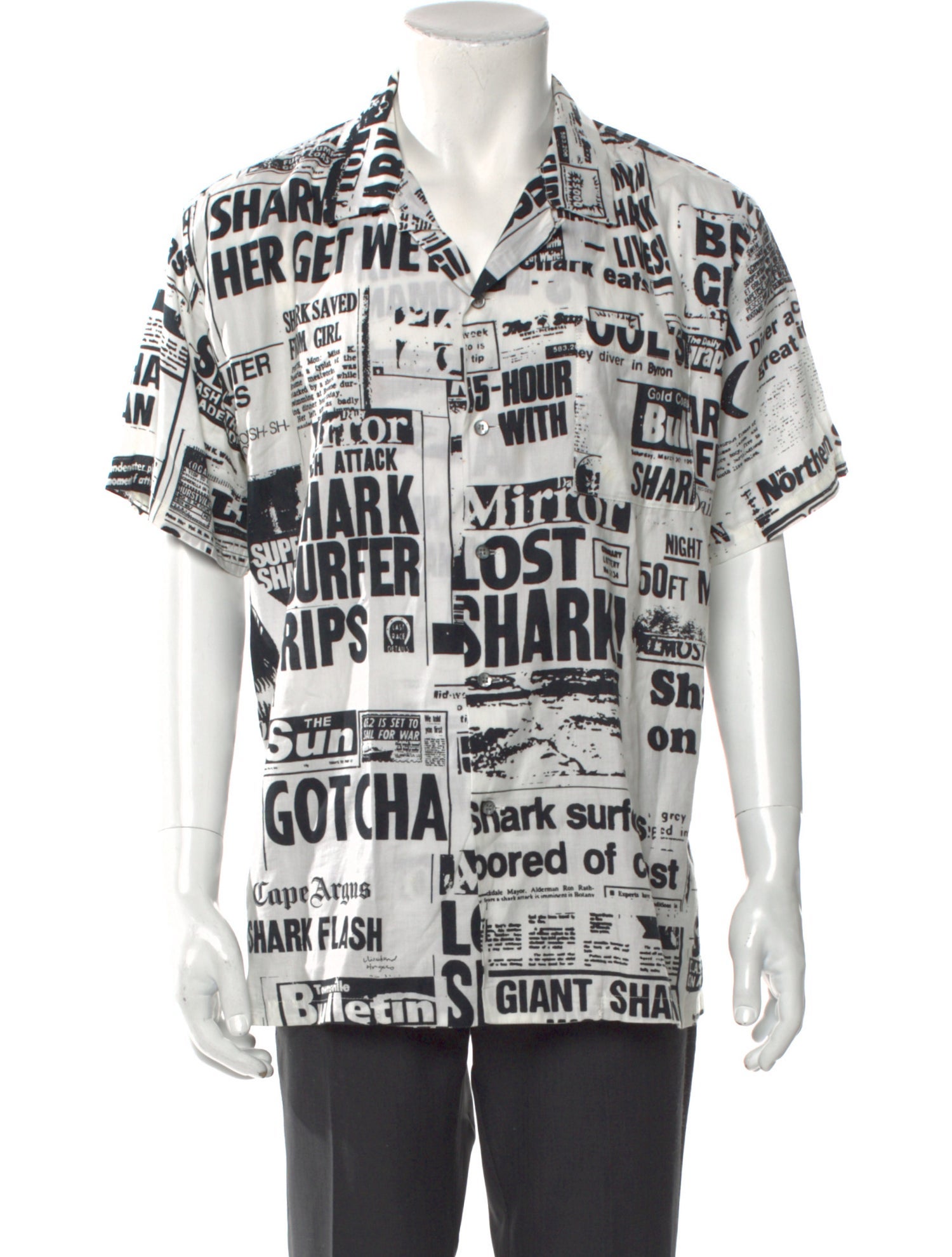 Double Rainbouu Printed Short Sleeve Shirt
