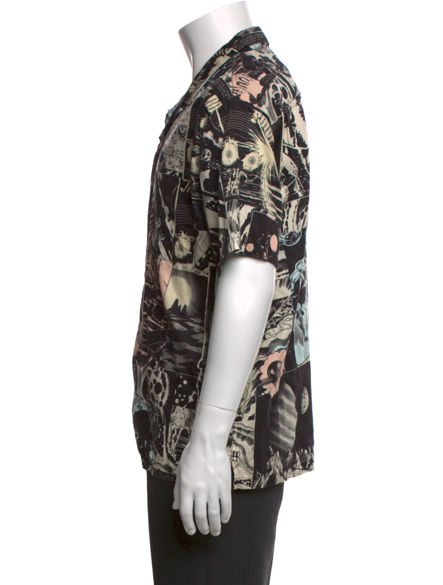 Double Rainbouu Printed Short Sleeve Shirt