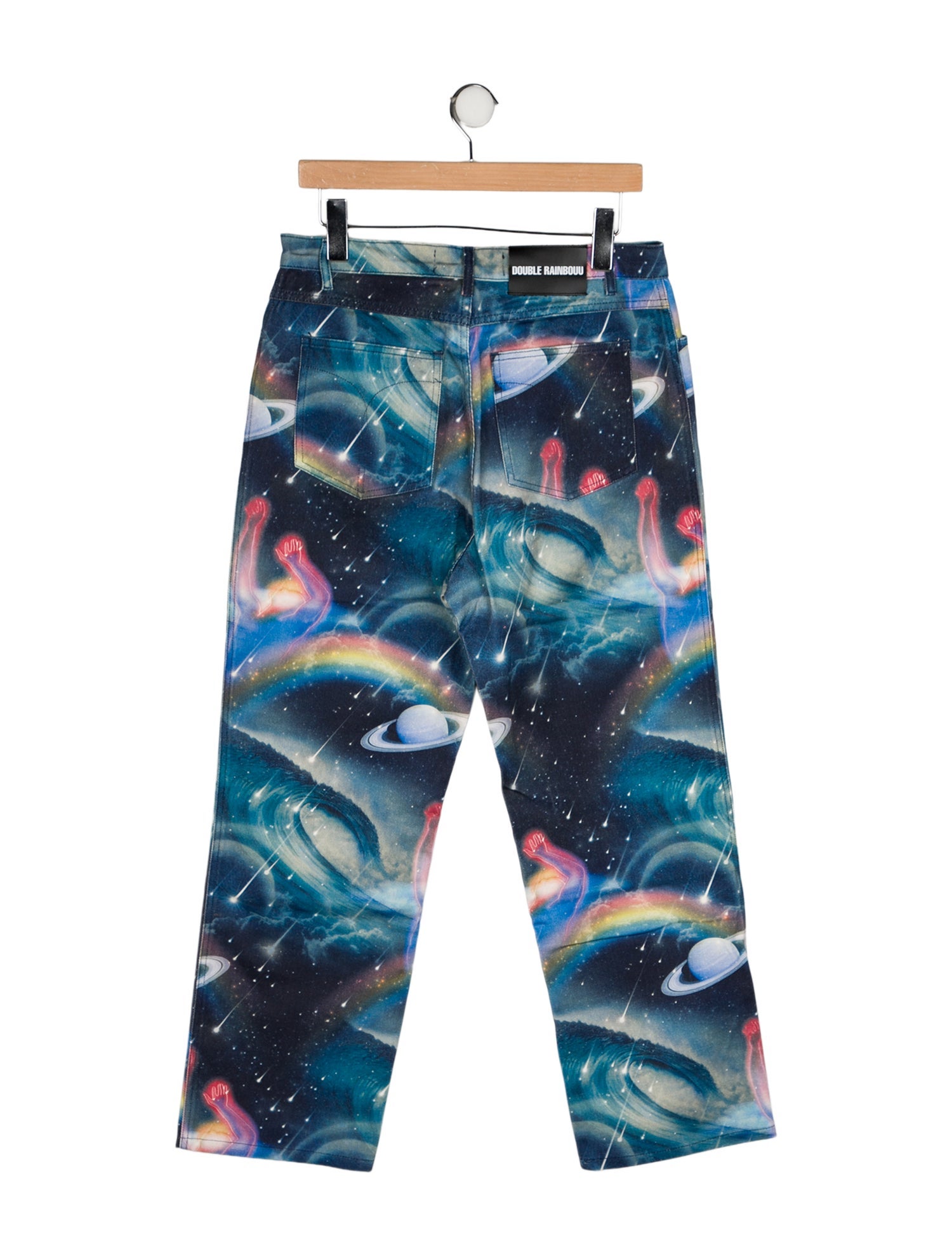 Double Rainbouu High-Rise Wide Leg Jeans w/ Tags