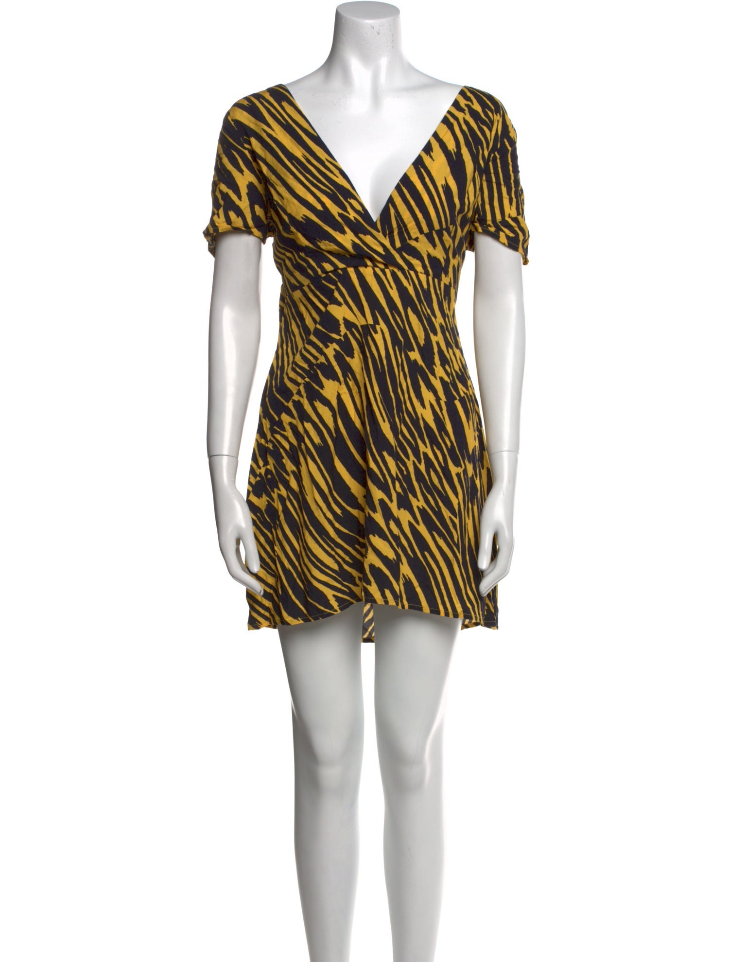 Double Rainbouu Animal Print Mini Dress