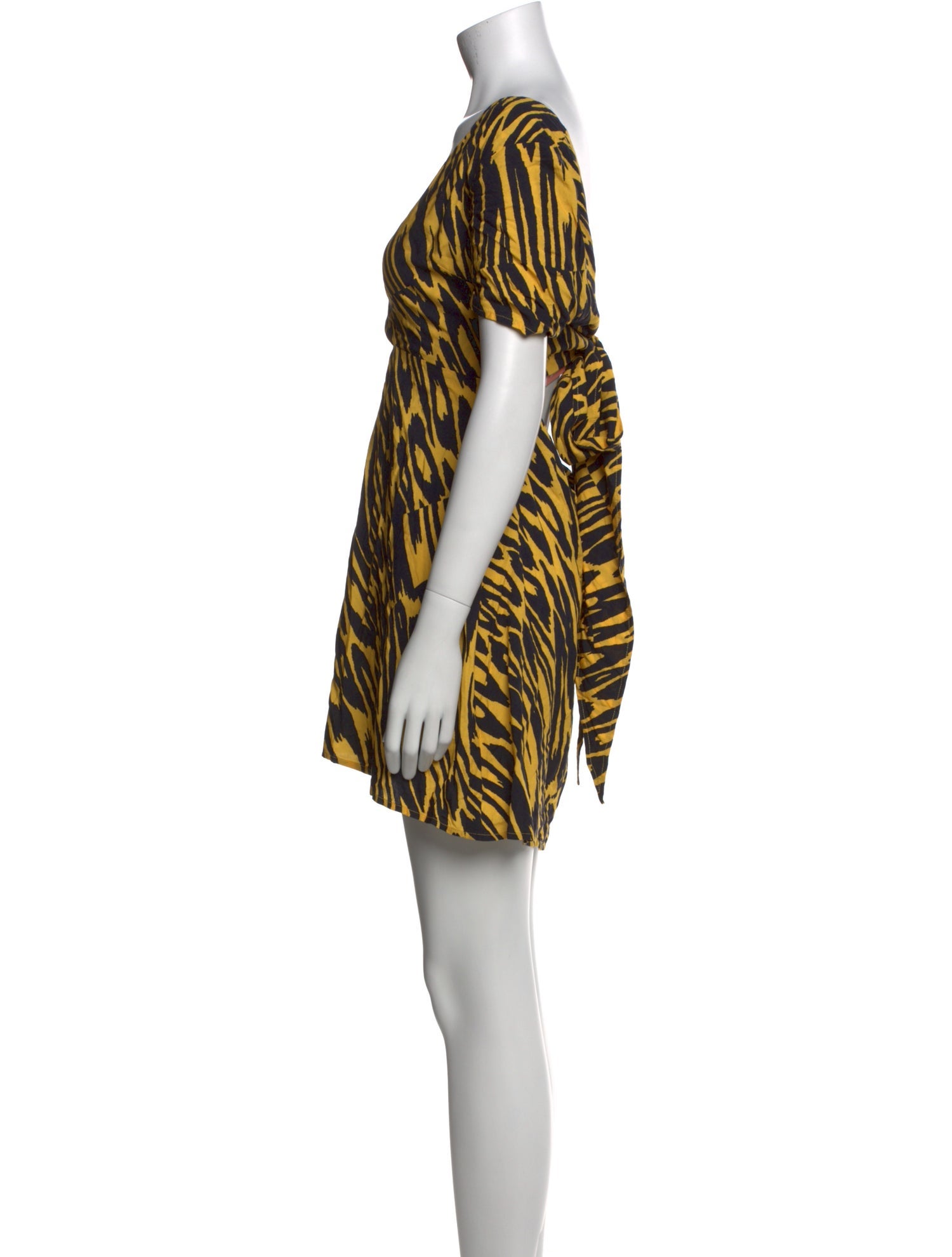 Double Rainbouu Animal Print Mini Dress