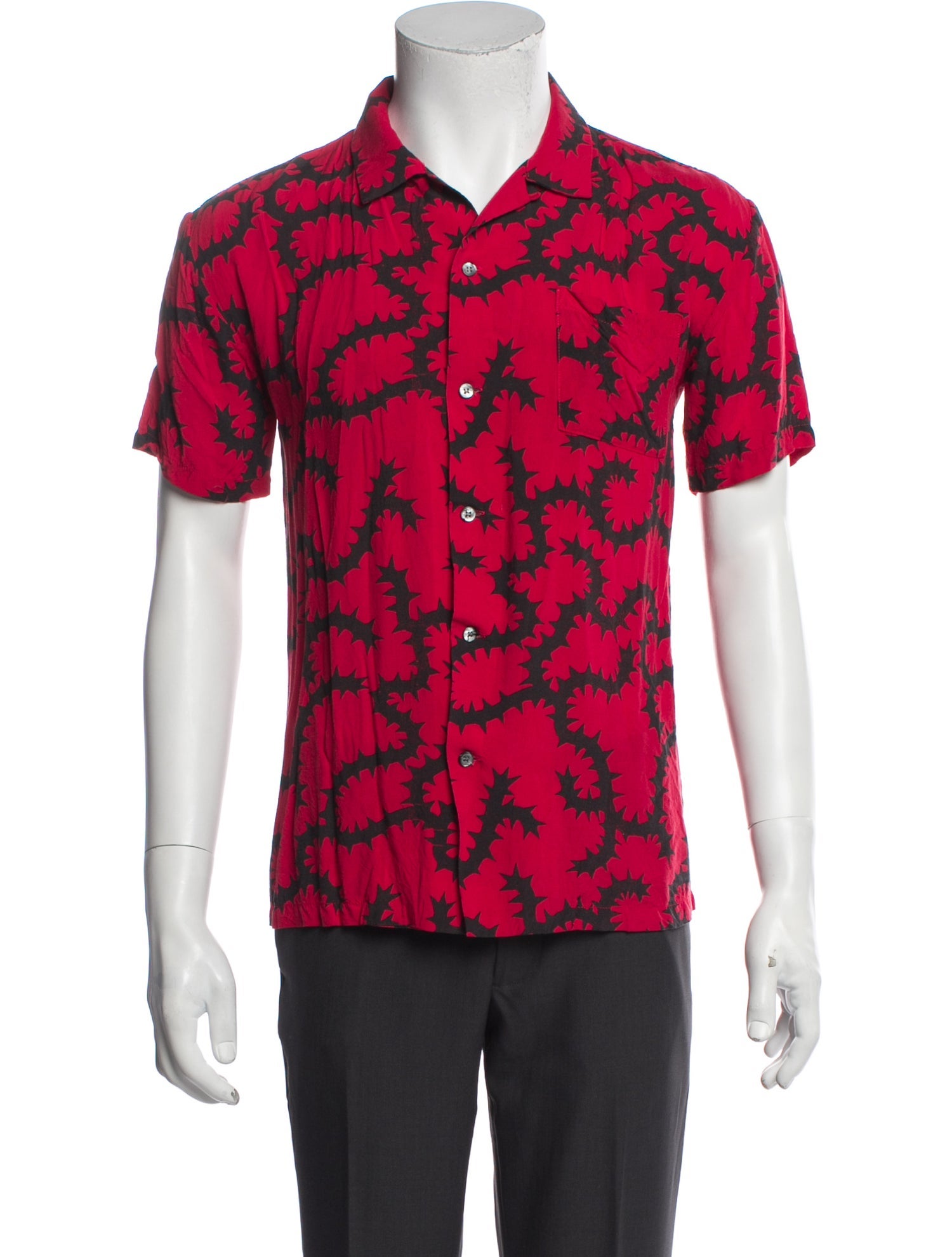 Double Rainbouu Printed Short Sleeve Shirt