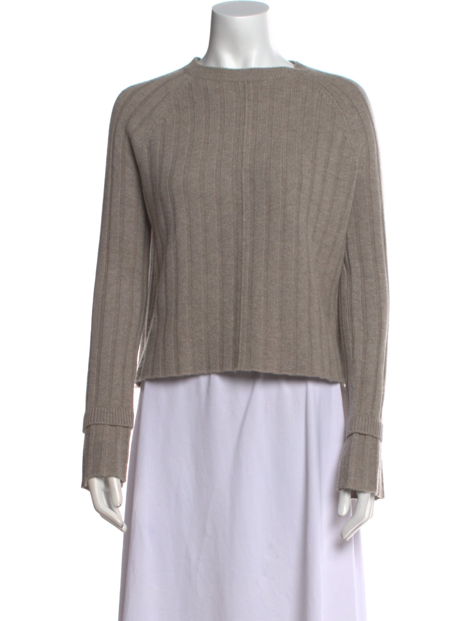 Doffer Boys Cashmere Bateau Neckline Sweater