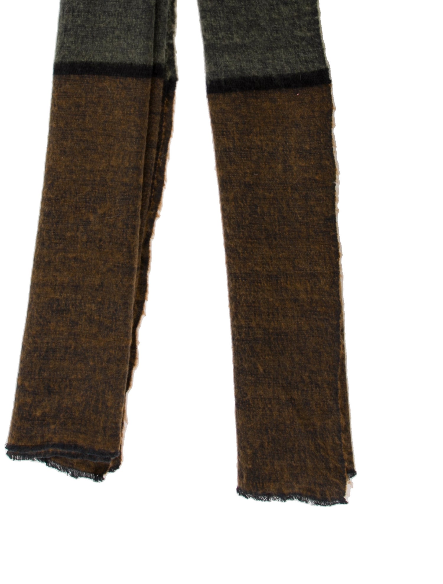 Denis Colomb Cashmere Striped Scarf