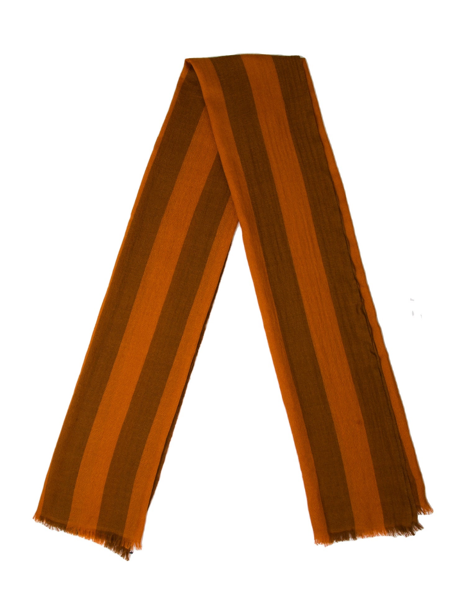 Denis Colomb Cashmere Striped Scarf