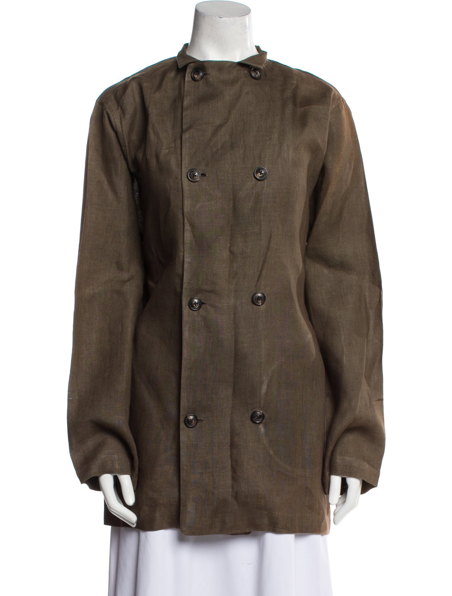 Denis Colomb Linen Utility Jacket