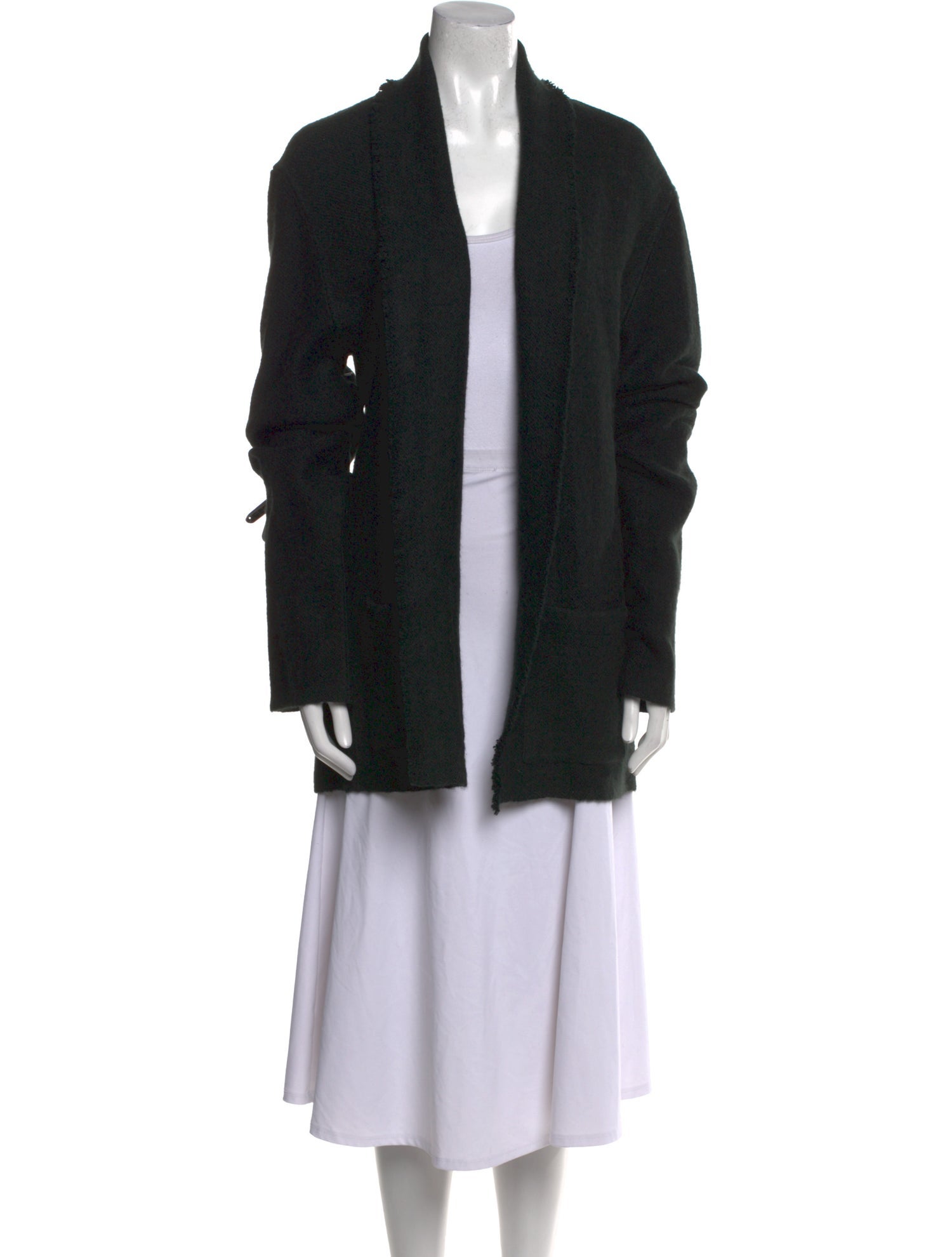 Denis Colomb Camel Hair Open Front Sweater w/ Tags