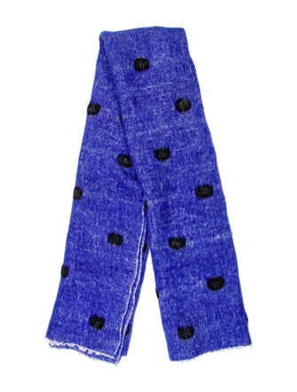 Denis Colomb Wool Printed Scarf
