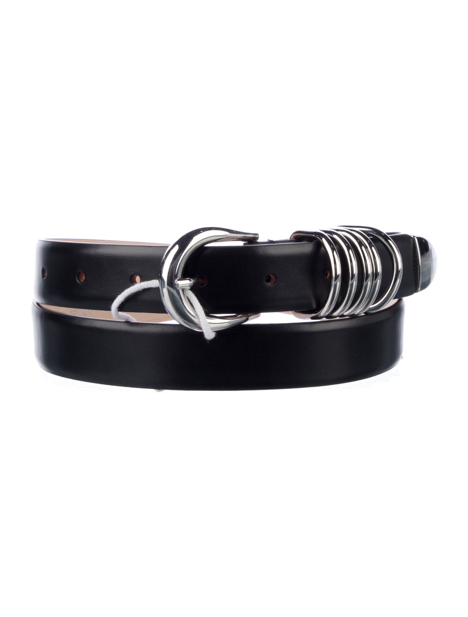 Déhanche Skinny Leather Belt