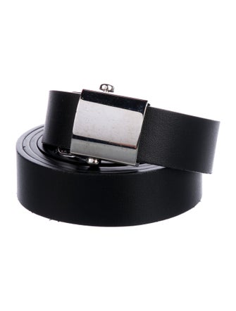 Déhanche Skinny Leather Waist Belt