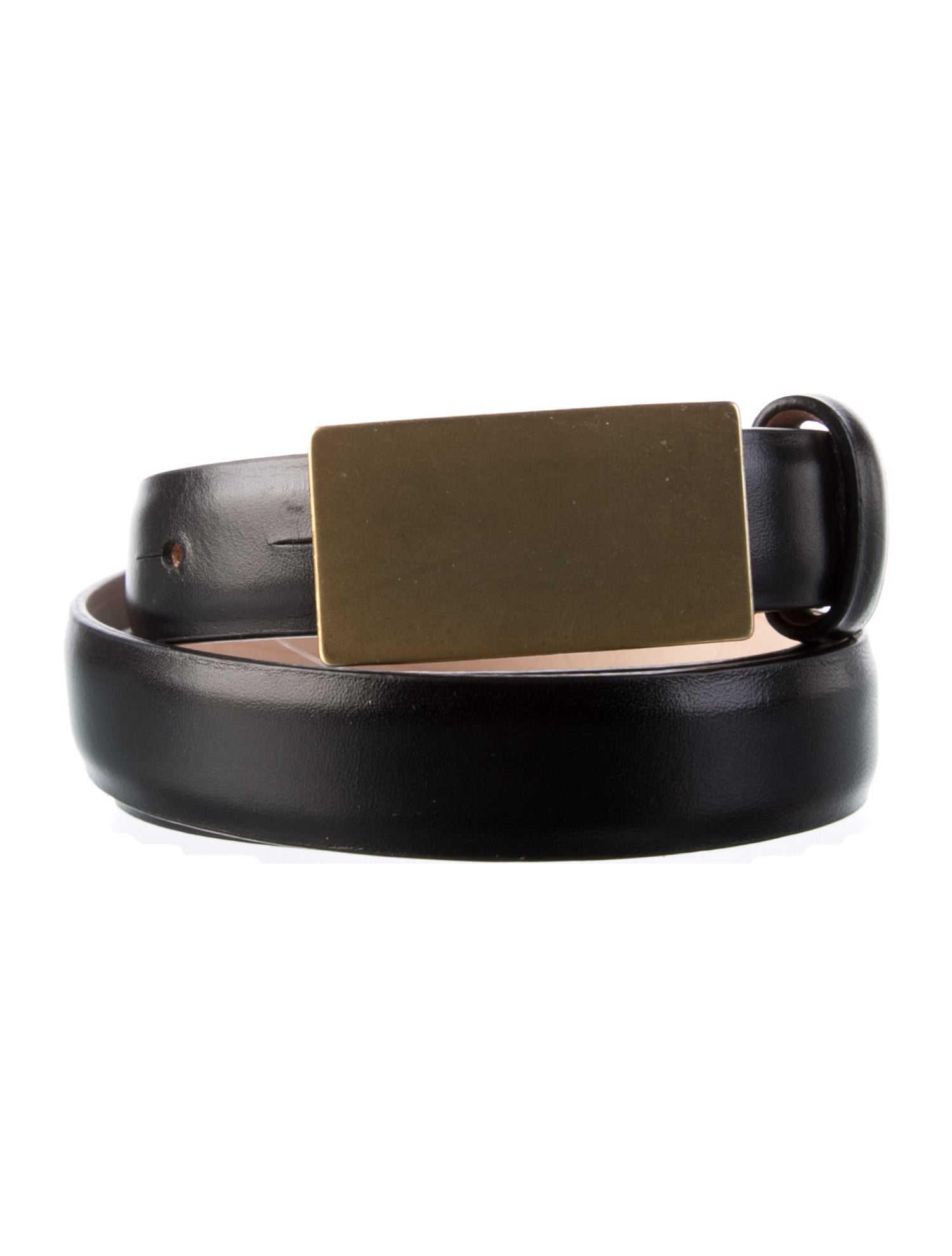 Déhanche Skinny Leather Belt