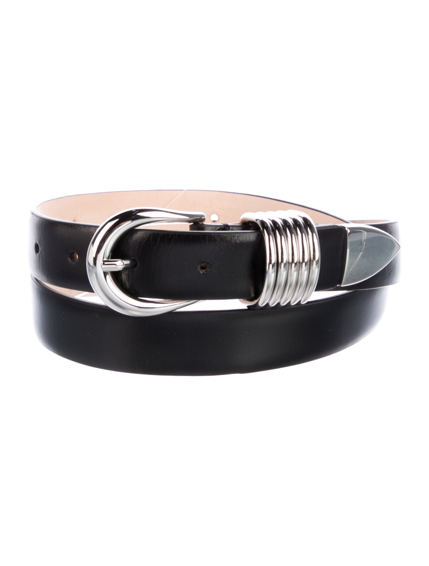Déhanche Skinny Leather Belt