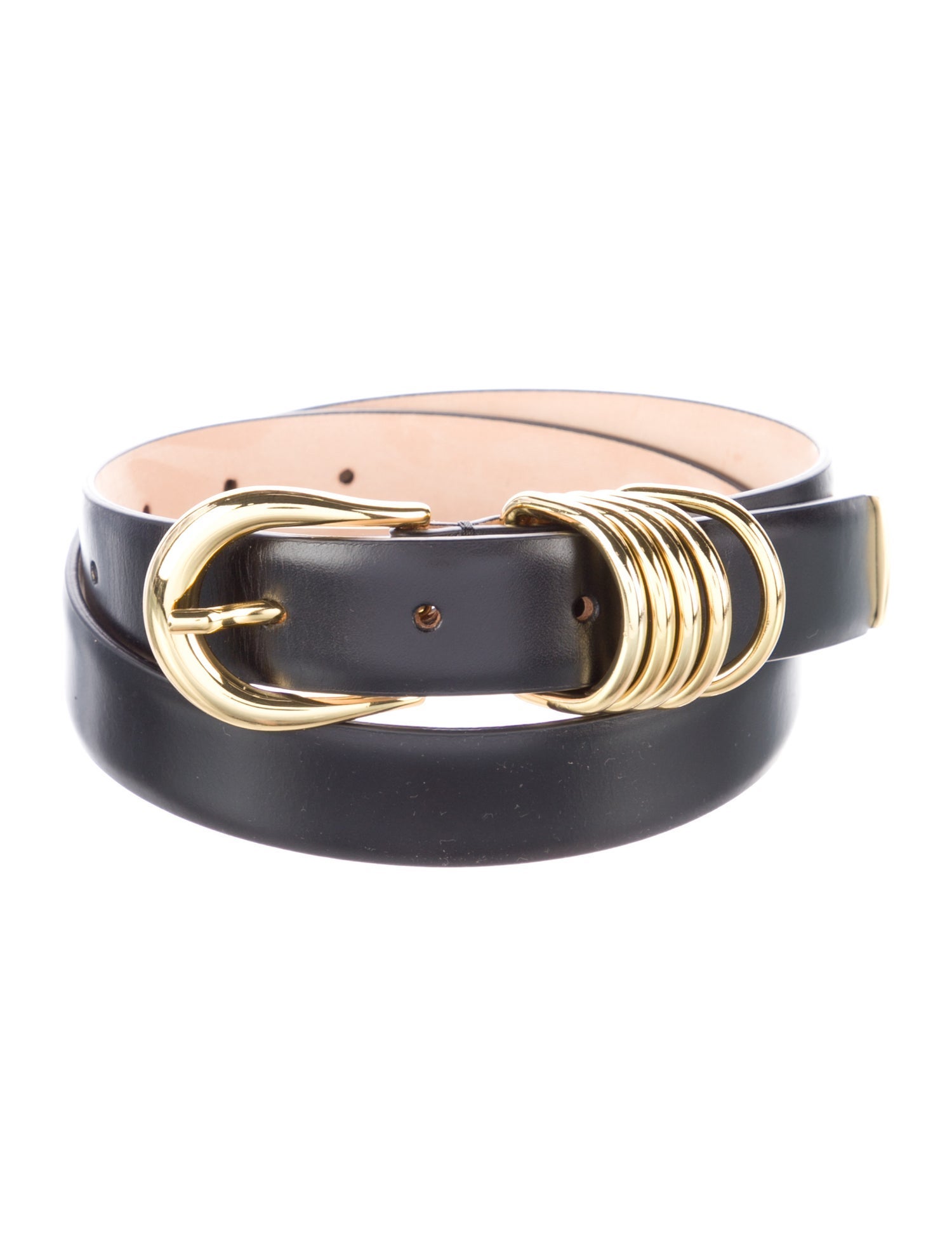 Déhanche Skinny Leather Belt