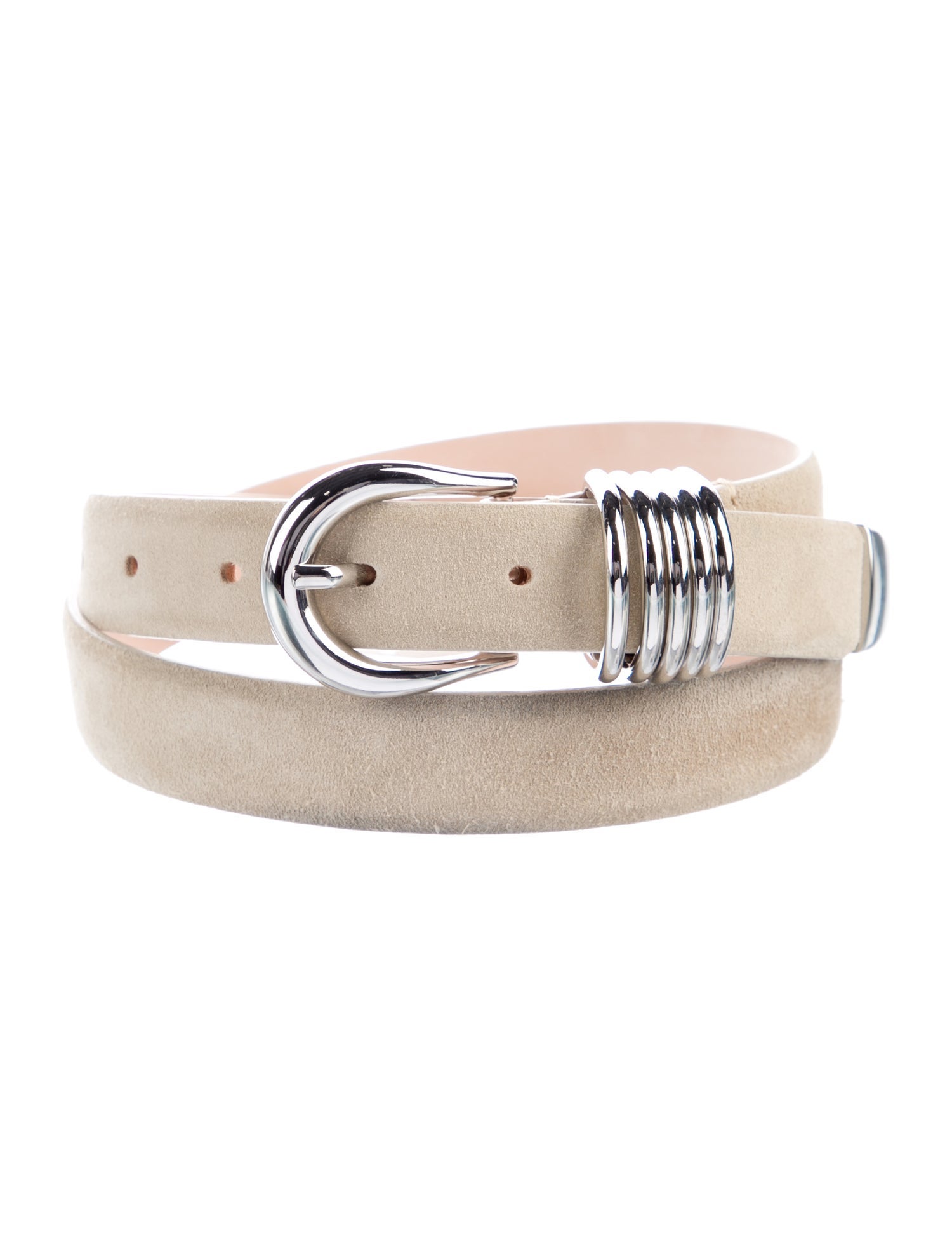 Déhanche Skinny Suede Belt