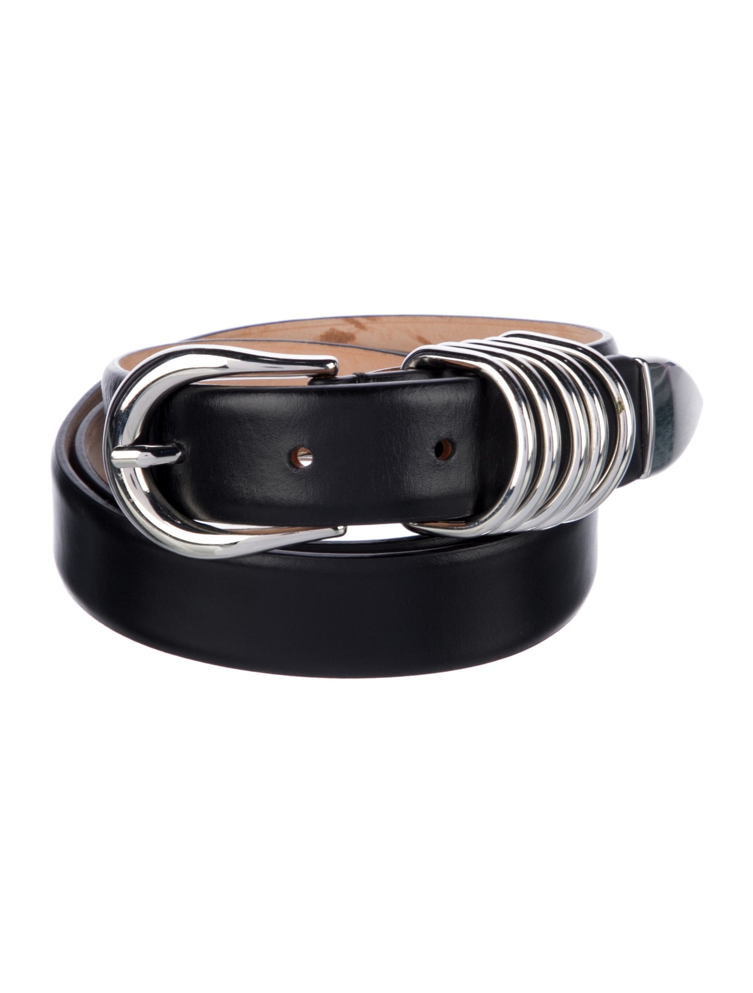 Déhanche Skinny Leather Belt
