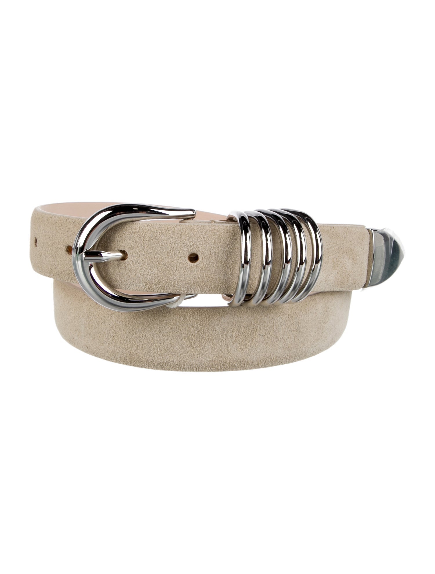 Déhanche Skinny Suede Belt