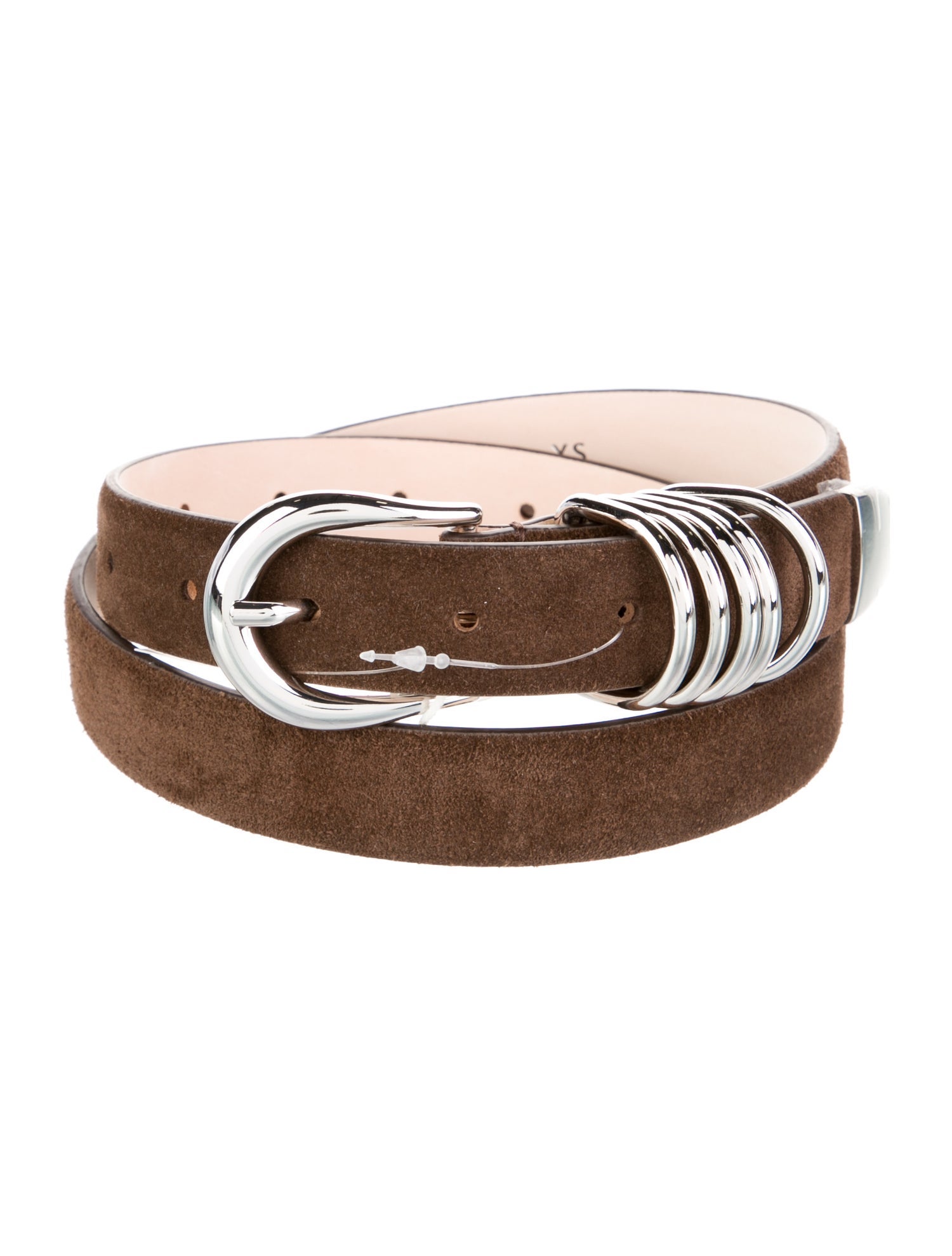 Déhanche Skinny Suede Belt