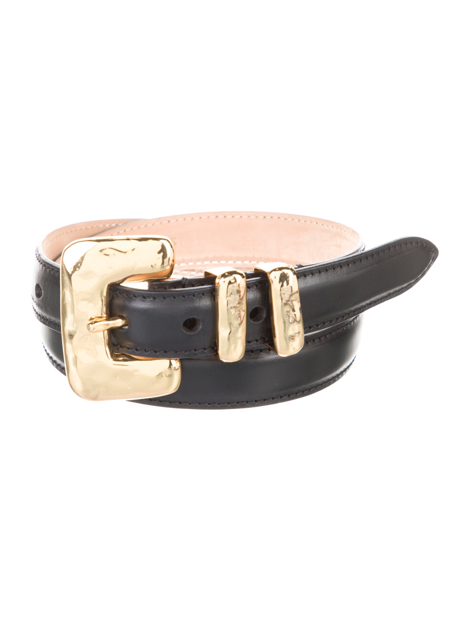 Déhanche Skinny Leather Belt