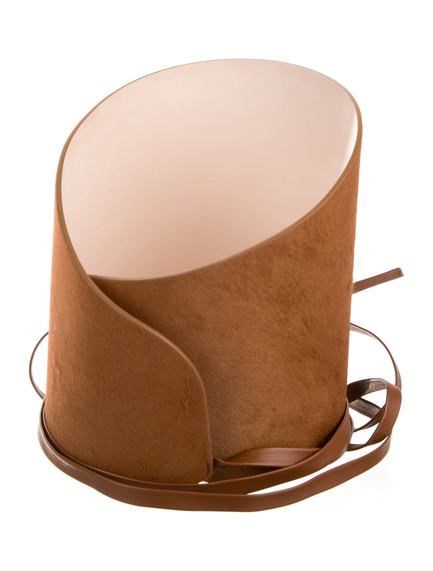 Déhanche Wide Ponyhair Waist Belt