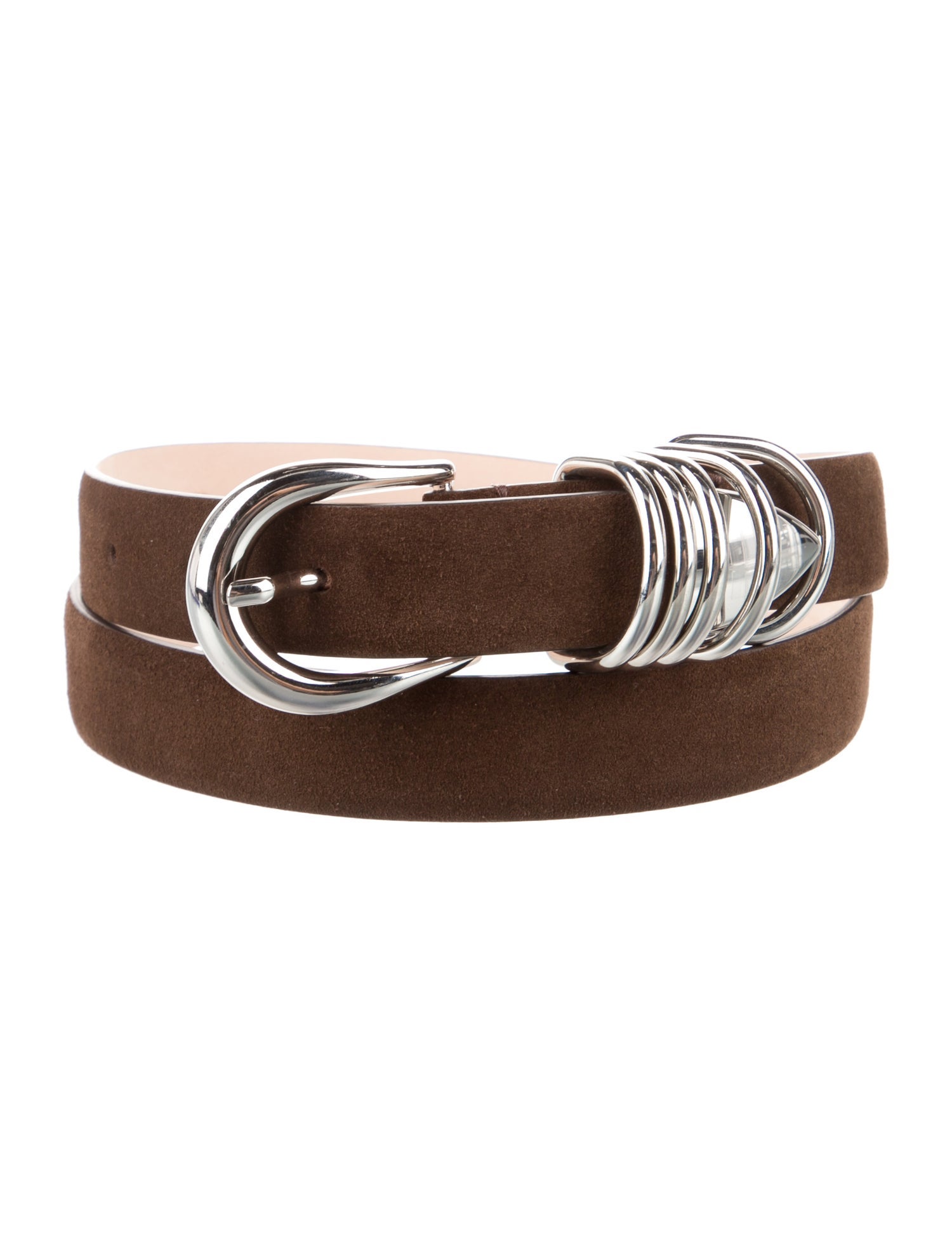 Déhanche Skinny Suede Belt