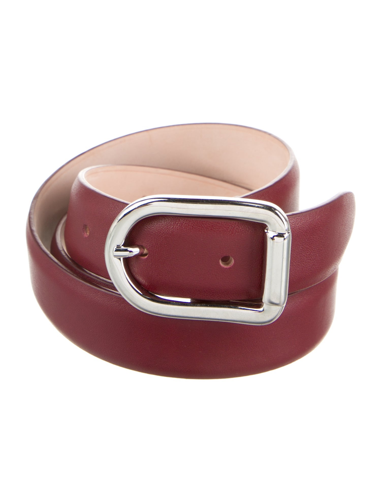 Déhanche Skinny Leather Waist Belt