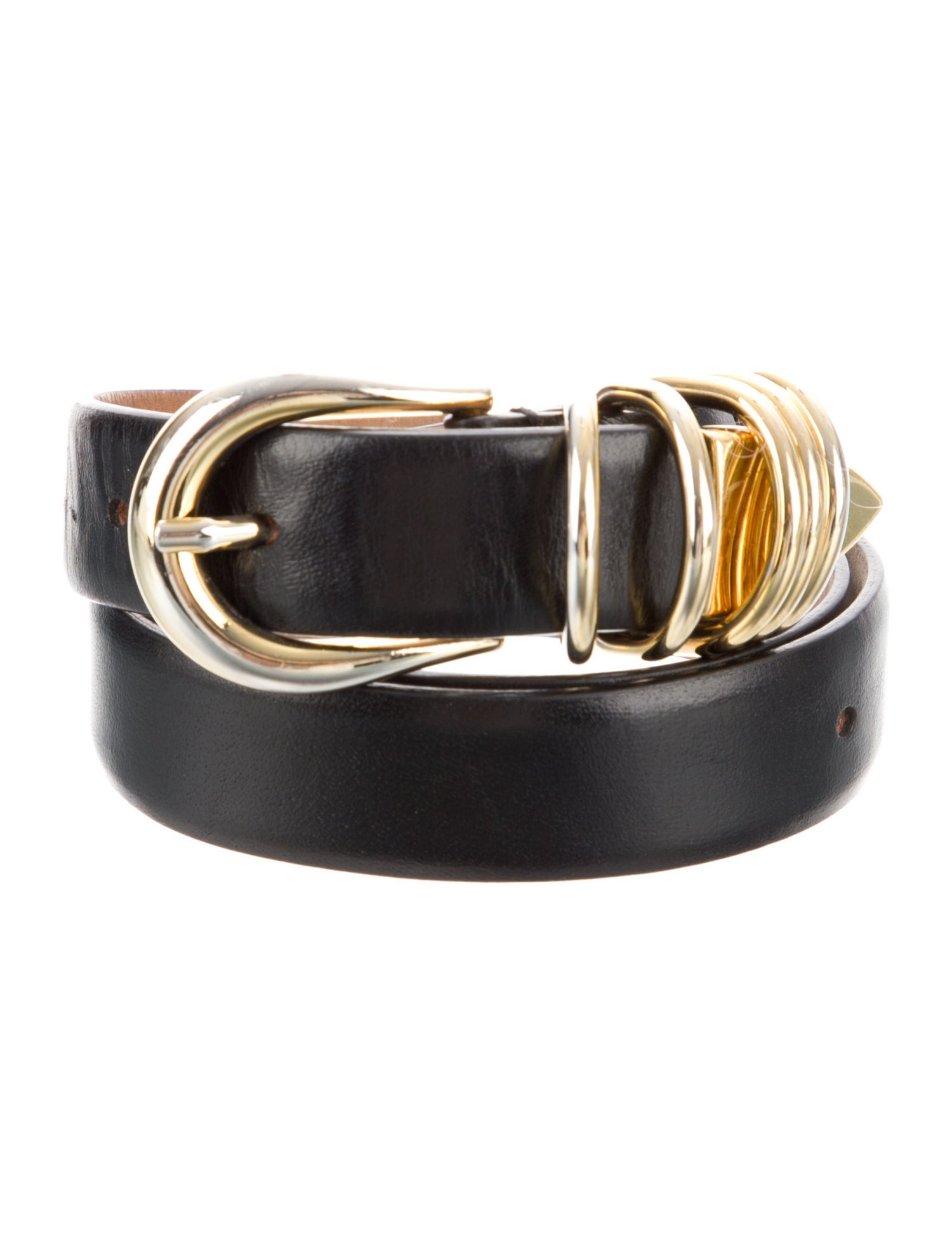 Déhanche Skinny Leather Belt