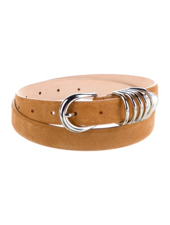 Déhanche Skinny Suede Belt